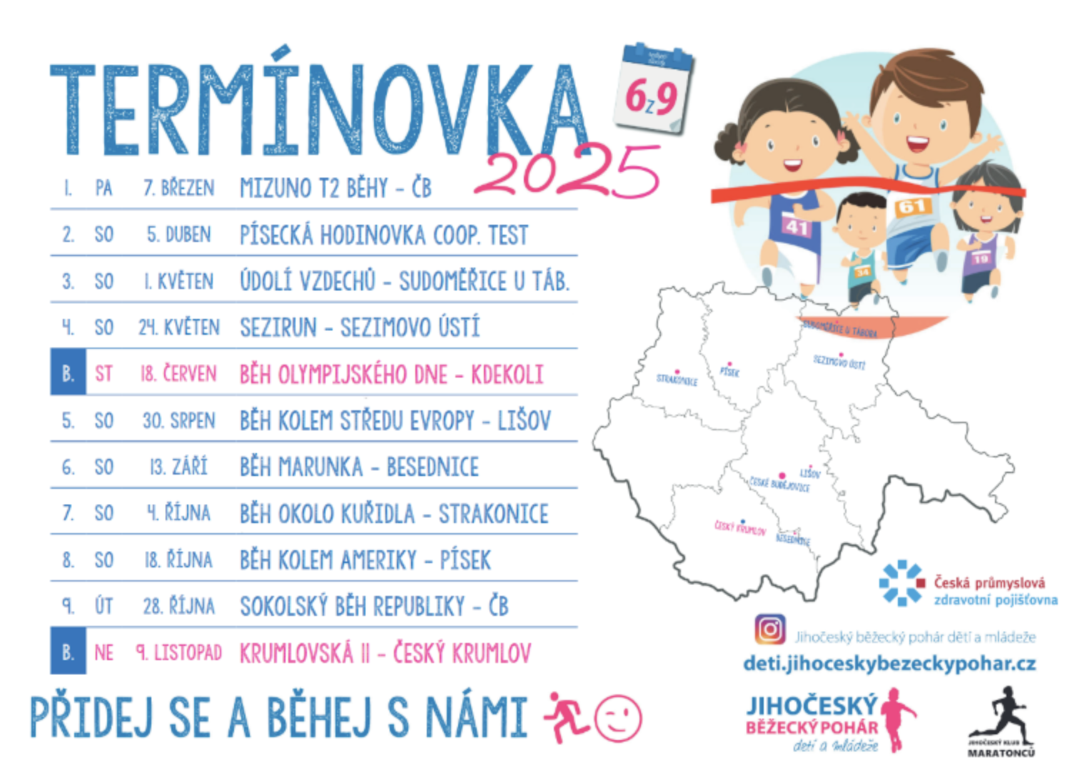 JIHOČESKÝ BĚŽECKÝ POHÁR